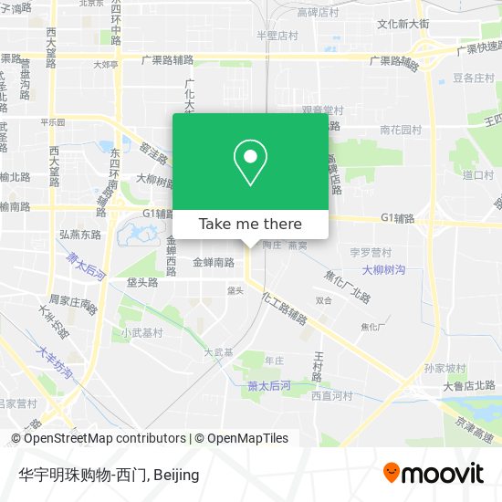 华宇明珠购物-西门 map