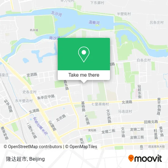 隆达超市 map