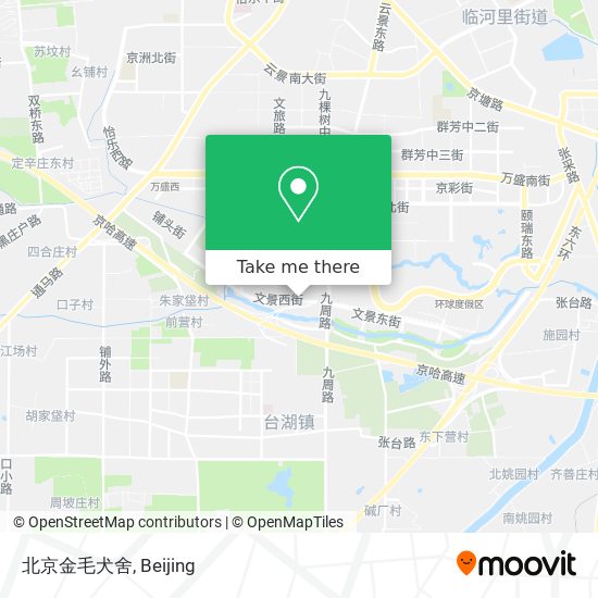 北京金毛犬舍 map
