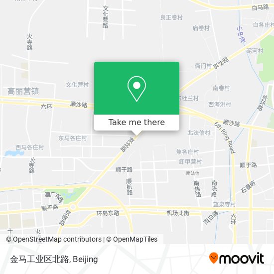 金马工业区北路 map