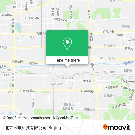 北京米哦科技有限公司 map