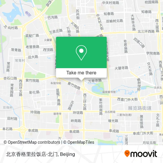 北京香格里拉饭店-北门 map
