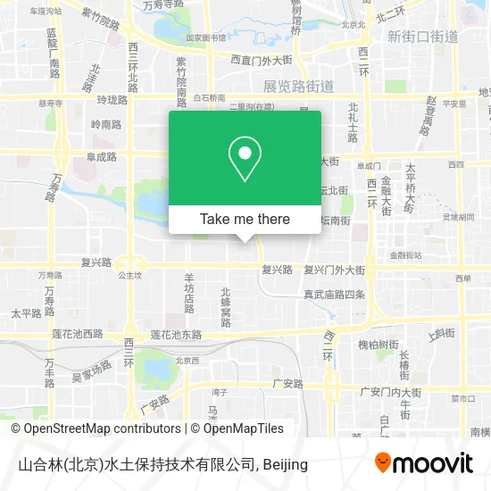 山合林(北京)水土保持技术有限公司 map