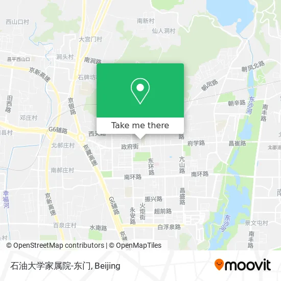 石油大学家属院-东门 map