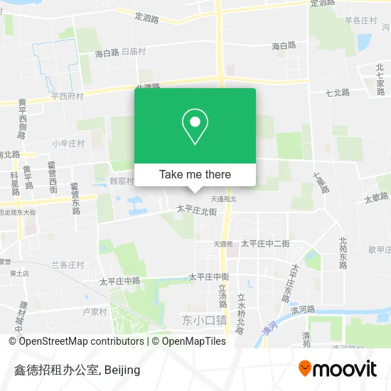 鑫德招租办公室 map