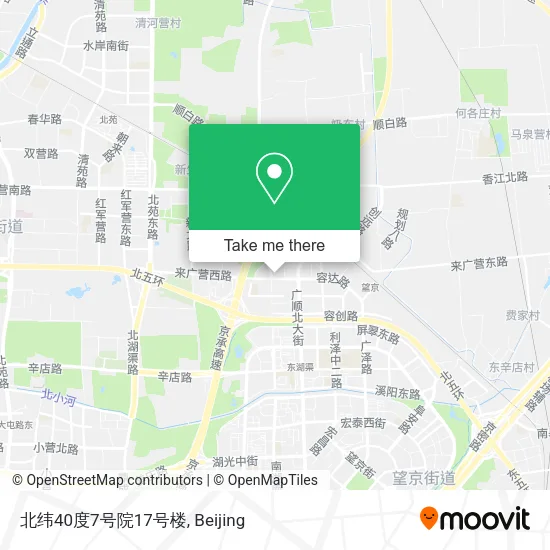 北纬40度7号院17号楼 map