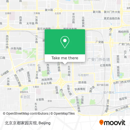 北京京都家园宾馆 map