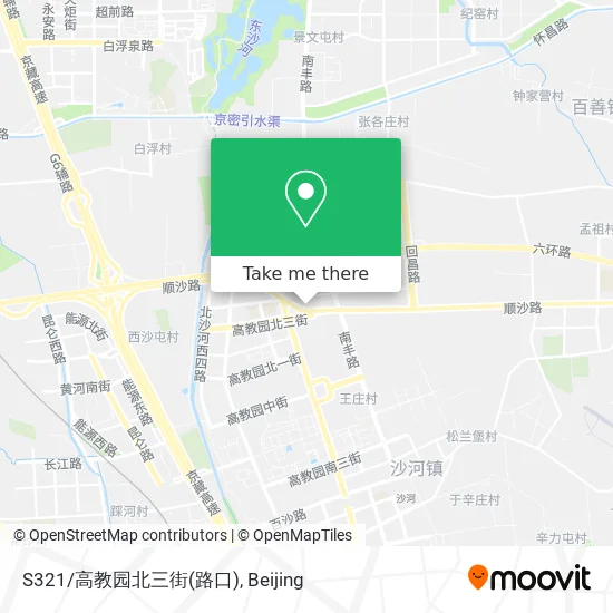 S321/高教园北三街(路口) map