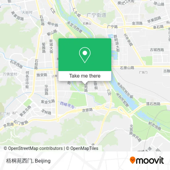 梧桐苑西门 map