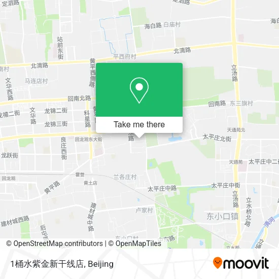 1桶水紫金新干线店 map