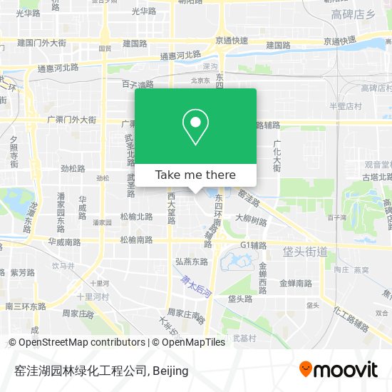 窑洼湖园林绿化工程公司 map