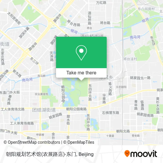 朝阳规划艺术馆(农展路店)-东门 map