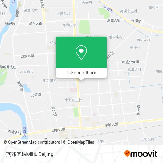 燕郊佰易网咖 map