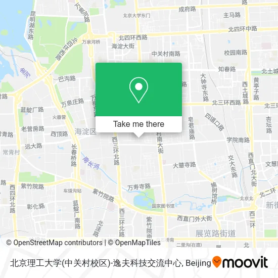 北京理工大学(中关村校区)-逸夫科技交流中心 map