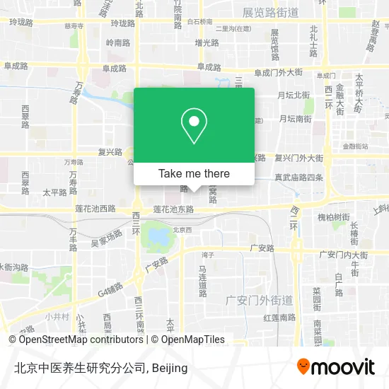 北京中医养生研究分公司 map