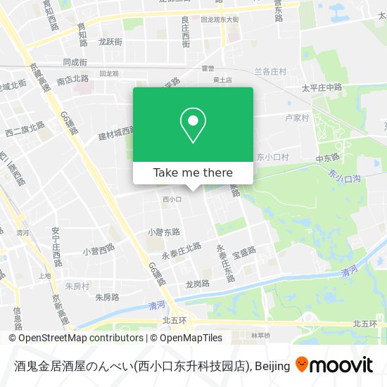 酒鬼金居酒屋のんべい(西小口东升科技园店) map