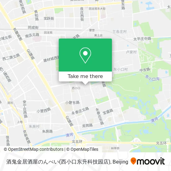 酒鬼金居酒屋のんべい(西小口东升科技园店) map