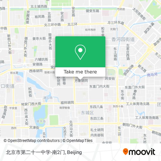 北京市第二十一中学-南2门 map