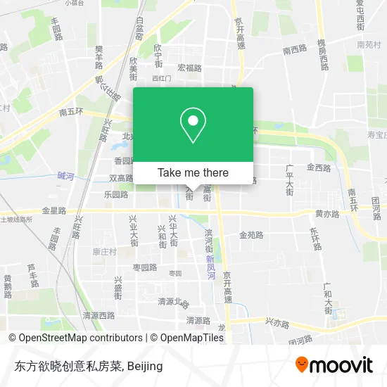 东方欲晓创意私房菜 map