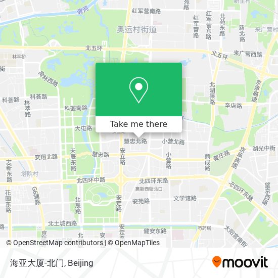 海亚大厦-北门 map