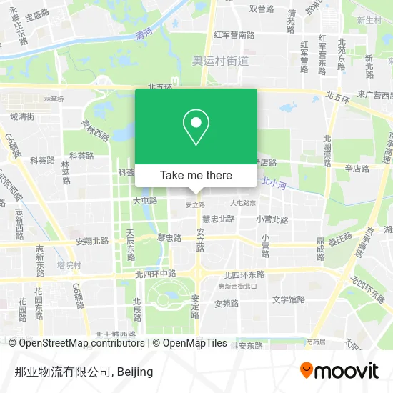 那亚物流有限公司 map