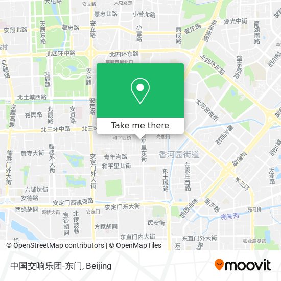 中国交响乐团-东门 map