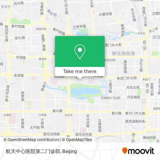 航天中心医院第二门诊部 map