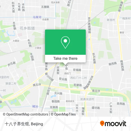 十八子养生馆 map