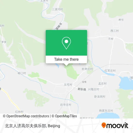 北京人济高尔夫俱乐部 map