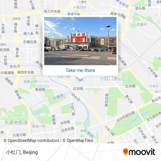 小红门 map