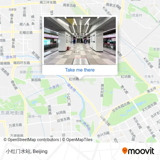 小红门水站 map