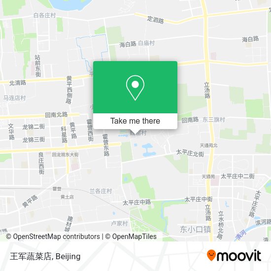 王军蔬菜店 map