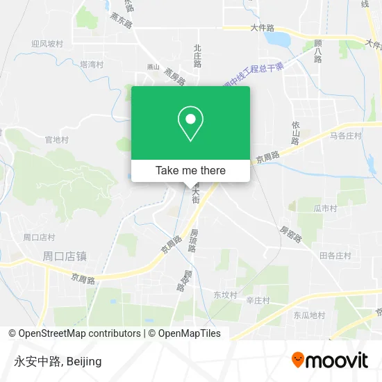 永安中路 map