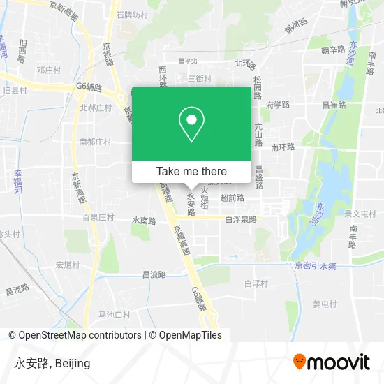 永安路 map