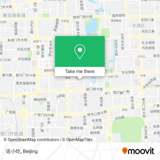 谣小吃 map