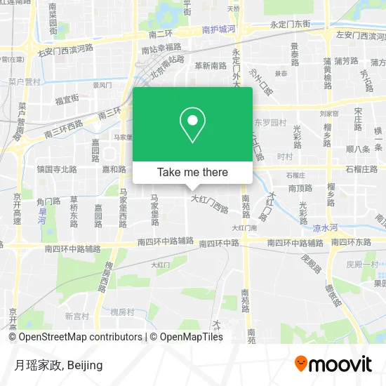 月瑶家政 map