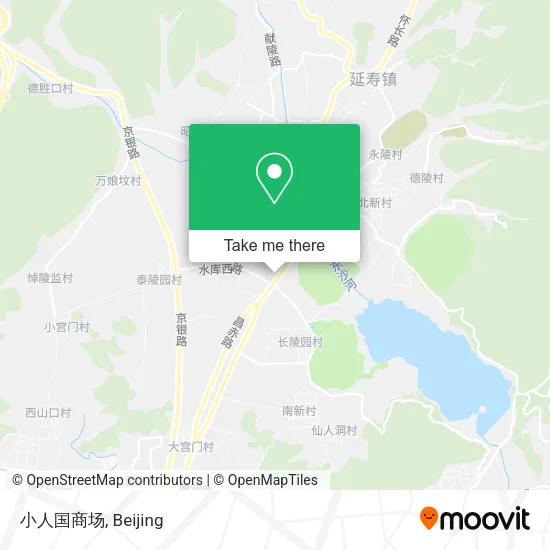 小人国商场 map