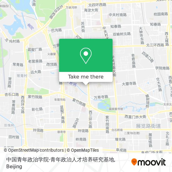 中国青年政治学院-青年政治人才培养研究基地 map