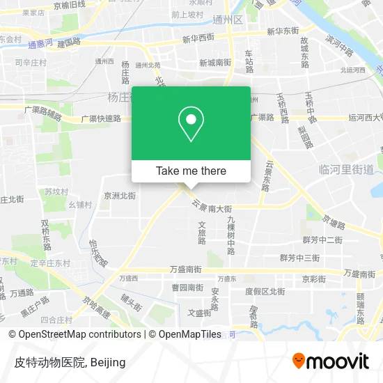 皮特动物医院 map