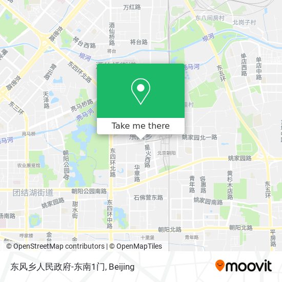 东风乡人民政府-东南1门 map