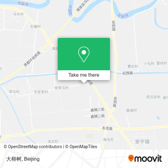 大柳树 map