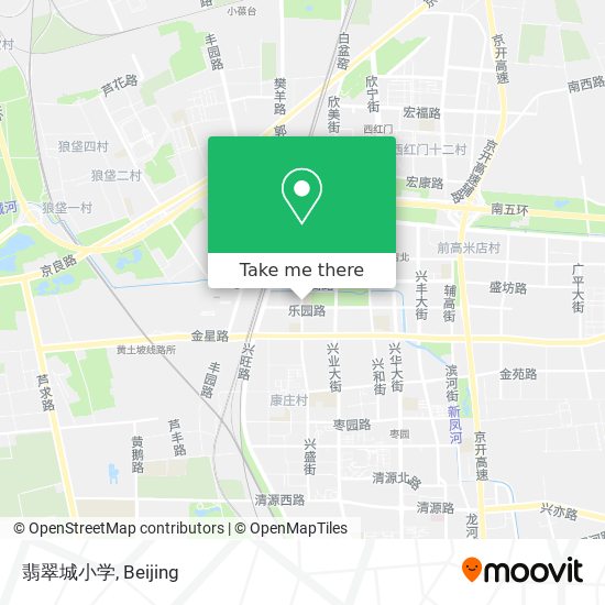 翡翠城小学 map