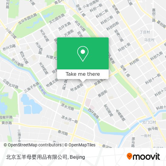 北京五羊母婴用品有限公司 map