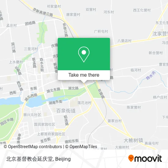 北京基督教会延庆堂 map