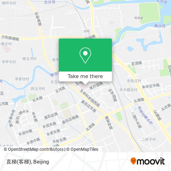 直梯(客梯) map