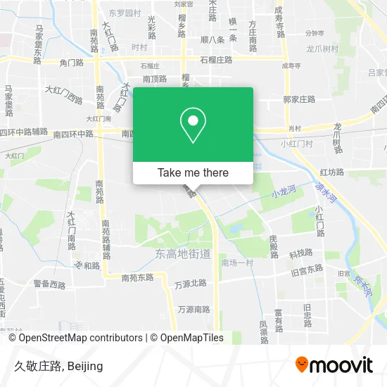 久敬庄路 map