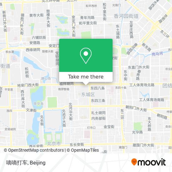 嘀嘀打车 map
