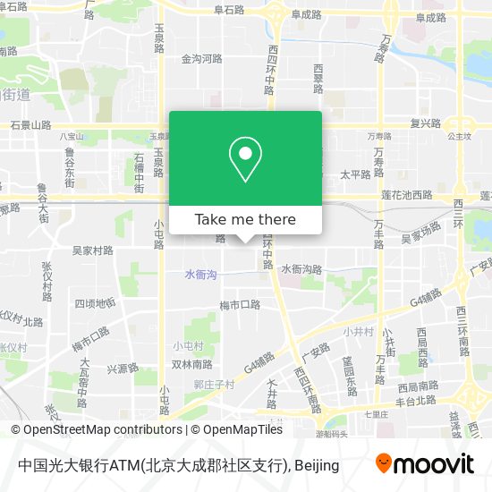 中国光大银行ATM(北京大成郡社区支行) map
