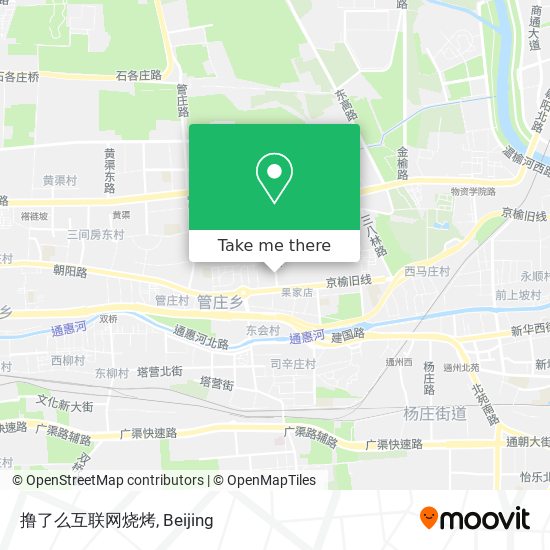 撸了么互联网烧烤 map