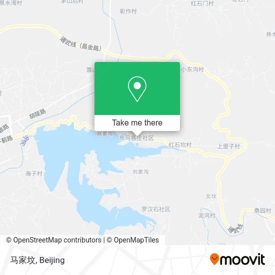马家坟 map